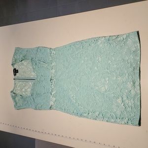 Seductions aqua mini dress